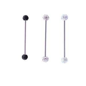 Kadima Body Piercing Jewelry Lot of 3 14G 1/2
