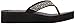 Skechers Cali Women's Vinyassa Sun Ray Flip Flop,Black Rhinestones,8 M US