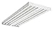 I-Beam(R) Fluorescent High Bay Fixture, T8, 192W