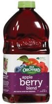 Old Orchard Apple Berry Blend Juice Cocktail 64OZ (Pack of 8)