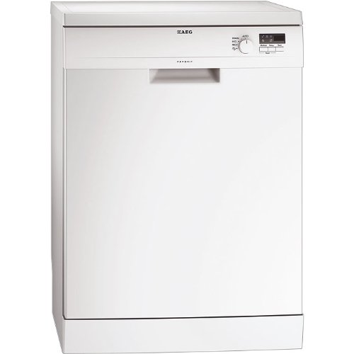 AEG-Electrolux AEG FAVORIT F55020W0P Freistehender Geschirrsp&uuml;ler / AAA / 11 Liter / 1 kWh / 12 MGD / 60 cm / ProClean System / Aqua-Control / wei&szlig;