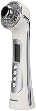 Wikileaks Cordless LCD Ultrasonic Photon Ion Facial Deluxe Beauty Device