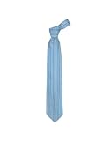 Missoni Light Blue Vertical Lines Woven Silk Tie