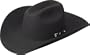 Bailey Western Double Luck Hat BLACK/Small