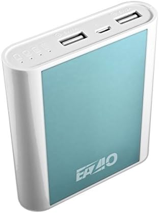 Portable Cell Phone Charger 10400mAh Power Bank By Eazio. External Battery Pack Chargers for Your Iphone, Samsung, and More. Long Life Cycle Charge on the Go Compatible with Most Devices Five Amazing Colors Double USB Output. Click Add to Cart Now!
