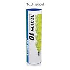 Yonex - Yonex Mavis 10 (Yellow) 6 Pcs Nylon Shuttlecock