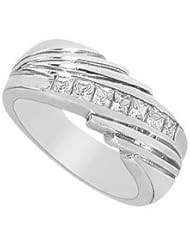 Diamond Ring 14K White Gold - 0.50 CT Diamonds