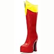 5.5 Inch Women's Sexy Knee High Boot Mid Platform Costume Boots Super Hero Costume