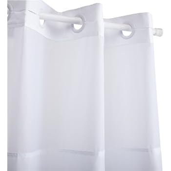 Set A Shopping Price Drop Alert For Hookless Fabric 71-Inch by 74-Inch Shower Curtain, Mystery White