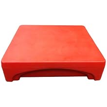 Forte 8002295 Mini Merchandiser, 24" Length x 24" Width x 6" Height, Red
