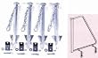 Permanent Ground Anchors - Set - Set of 4 - Sports