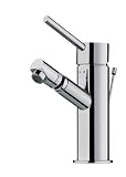 Einhandmischer für Bidet chrom Messing