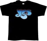  : Rock Band YES classic LOGO black T-Shirt