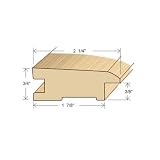 Buy 78 Solid Hardwood Unfinished Birch Bi-Level Reducer for 3 4 Floors by Moldings Online