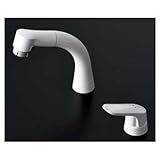 TOTO 洗面蛇口 TL362E1 シャンプー水栓 シングルレバー混合栓 エコシングル ホース360mm スパウト141mm