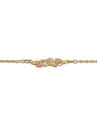 Landstroms Black Hills Gold Bracelet with Leaves and Grapes - 07266