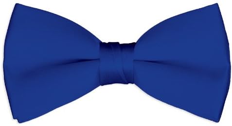 Royal Blue Satin 2 1/2" Bow Tie