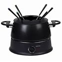 Tefal EF 3000.10 Fondue 1.200 Watt mit sechs Gabeln silber