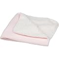 Petco Square Fleece Cat Throw in Pink and Cream, 24" L X 24" W from PETCO