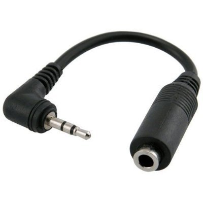 2.5mm (Male) To 3.5mm (Female) Stereo Audio Jack Adapter 31a%2BSvfxfHL 2.5mm (Male) To 3.5mm (Female) Stereo Audio Jack Adapter