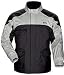 TOURMASTER/CORTECH SENTINEL RAIN MOTORCYCLE JACKET BLACK SIZE:XLG