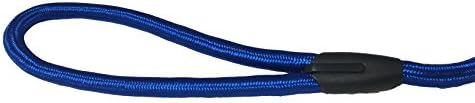 Pet Dog Adjustable Nylon Rope Slip Training Leash Pet Collar Traction Rope (Blue)