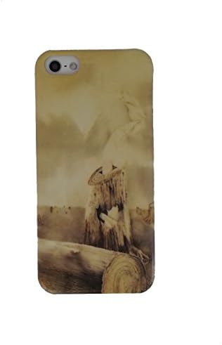 WSIT "Save the Environment" Lovely Picture Hard Shell Case for iPhone 5/5s (wist-pc-5GS-3)