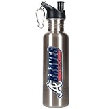 Atlanta Braves - MLB 26oz stainless steel water bottle with Pop-up Spout