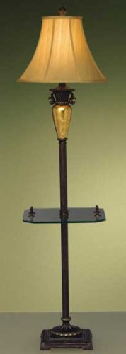 LAMPS BEAUTIFUL Classic Traditional Lamps, World Views Floor Lamp with Tray by Kichler--Excellent Customer Service--See our Feedback