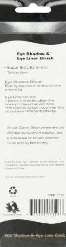 I on Beauty Ferrule Eyeshadow and Eyeliner, Colored Handle