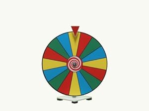 16 Inch Dry Erase Spinning Prize Wheel