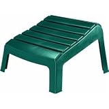 Adams Mfg Co Grn Adirondack Ottoman 8380-16-3731 Resin Patio Chairs