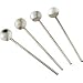 Kitchen & Housewares : Stainless Steel Spoon Straws Set of 4