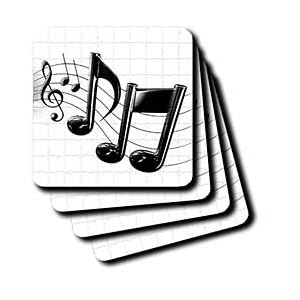Music - Music Notes - Coasters