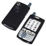 Silicon Skin Case for PDA Palm Treo 650 (Black)