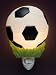 Soccer Night Light Ibis and Orchid Design