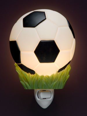 Soccer Night Light Ibis and Orchid Design