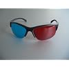 Professionelle 3D Brille rot/cyan (sog. Anaglyphenbrille) Pilot Style