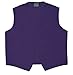 Style A740NP High Quality No Pocket Unisex Uniform Vest, (Large, Purple)