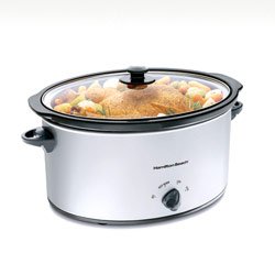 Hamilton Beach 7-qt. Slow Cooker - Chrome (33176) by Hamilton Beach
