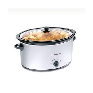 Hamilton Beach 7-qt. Slow Cooker - Chrome (33176) by Hamilton Beach