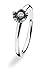 SPINNING Jewelry Damenring 925 Sterling Silber *CROWN* Zirkonia