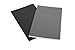 Moleskine Volant Notebook (Set of 2), Large, Plain, Slate Grey, Payne's Grey, Soft Cover (5 x 8.25)