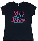I LOVE JOE JONAS - MRS JOE JONAS T-SHIRT! 'LIMITED EDITION' JOE JONAS T-SHIRT!