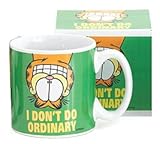 Licensed Garfield The Cat Mug I Don't do Ordinary Collectible Coffee Mug