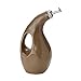 Rachael Ray Cucina Stoneware EVOO Dispensing Bottle, Mushroom Brown