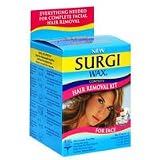 Surgi Wax Complete Hair Remover Kit for Face - 1 Ea