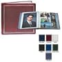 Pioneer X-Pando Post Bound, Magnetic Page Photo Album with Solid Color Covers & Gold Trim, Holds 20 11" x 11" Photos, 10 sheets (20 sides) 1 Per Page. Coler: Black.