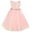 Little Girls Special Occasion PINK TULLE Flower Girl Dress KIDS DREAM 2-12
