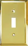 Deltana SWP4751U15A Antique Nickel Single Switch Plates